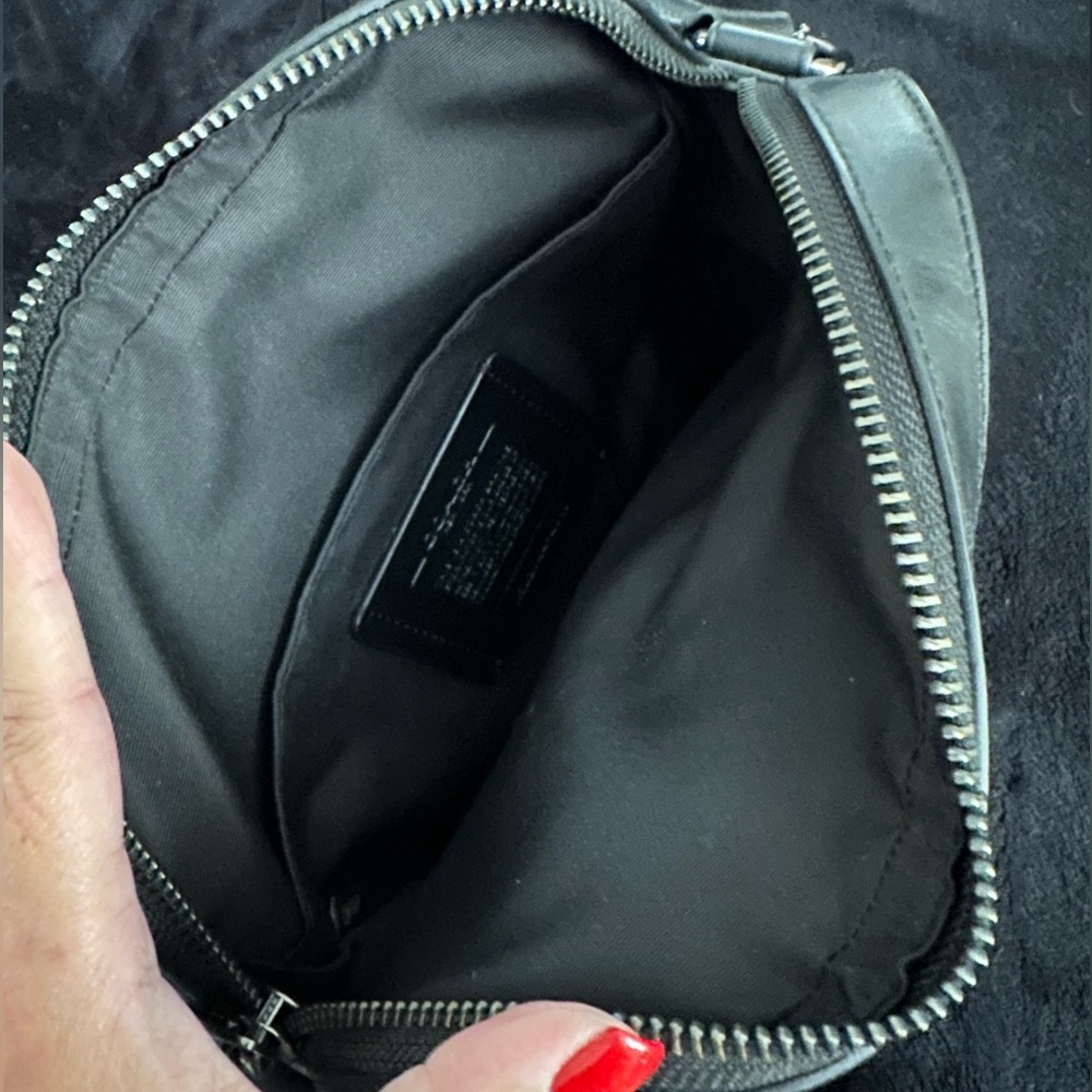 SOLD Coach Crossbody Black - Picture 4 of 4
